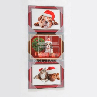 (EPF0023) S/3 MDF Dog Hanging Plaque 